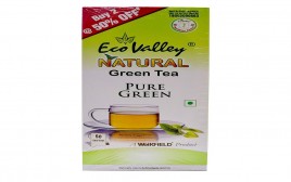 Eco Valley Natural Green Tea Pure Green  Box  50 pcs